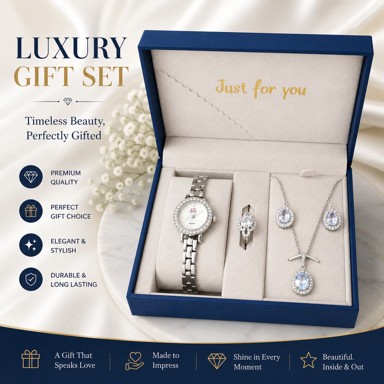 Silver Elegance Gift Set