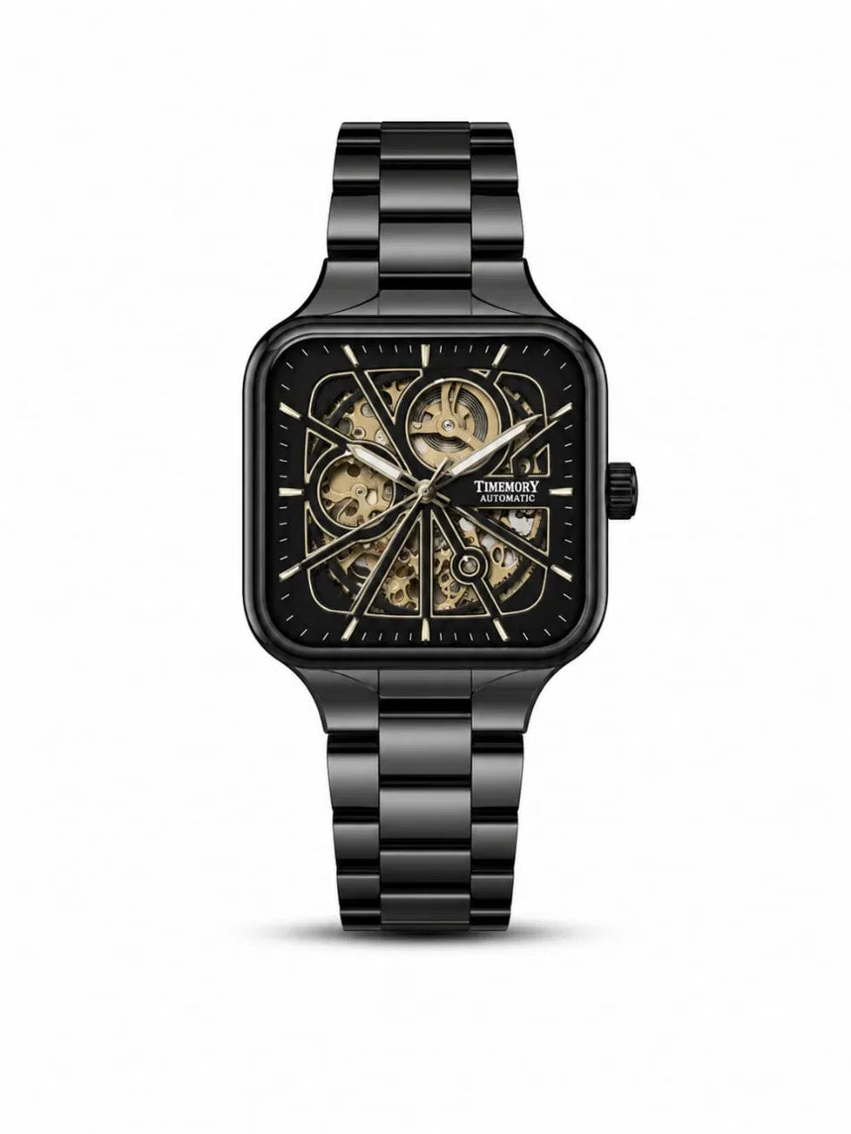 TIMEMORY Black Square Skeleton Automatic