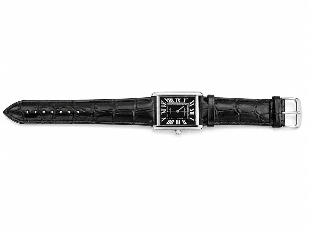 Vintage Rectangle Roman Dial Watch